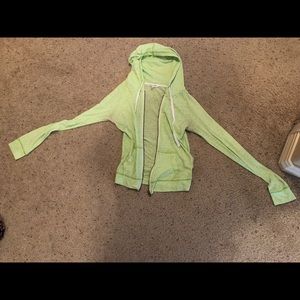 Green hoodie (Atheltic)